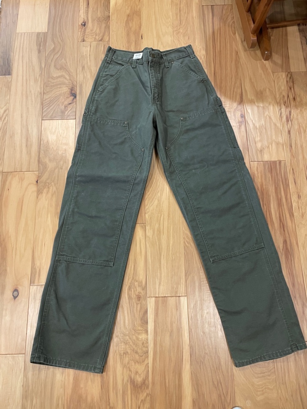 Carhartt Olive Green Men's Cargo Work Pants